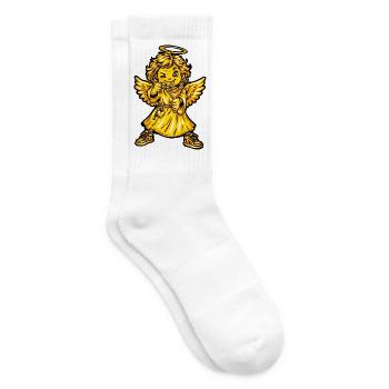 Engel Humor Love - Tennissocken - Weiß - Rechts