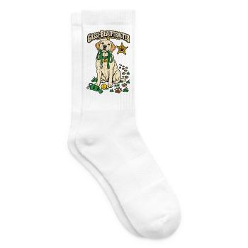 Gassi-Beauftragter - Tennissocken - Weiß - Rechts
