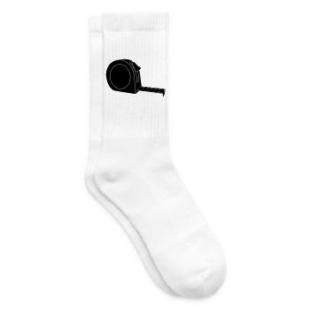 Roll size measuring lind - Tennis socks - white - Right