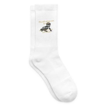 WLAN-Ausfall Eltern-Pointe - Tennissocken - Weiß - Rechts