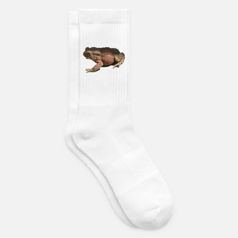 Kröte - Tennissocken - Weiß
