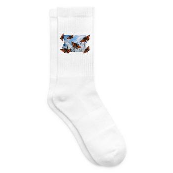 SCHMETTERLING - Tennissocken - Weiß - Rechts