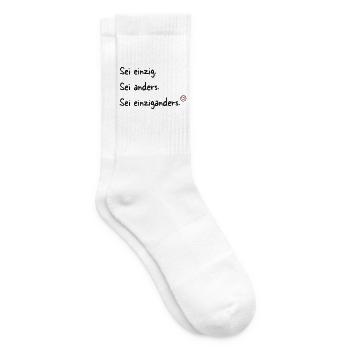 Sei einziganders - Tennissocken - Weiß - Rechts