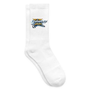 Avenir Pilote Aérien Futur - Chaussettes de tennis - blanc - Droite