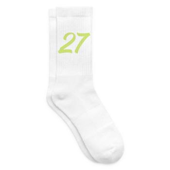 27- - Tennissocken - Weiß - Rechts
