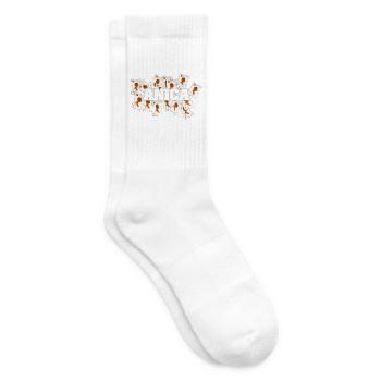 Herzdame Anica - Tennissocken - Weiß - Rechts