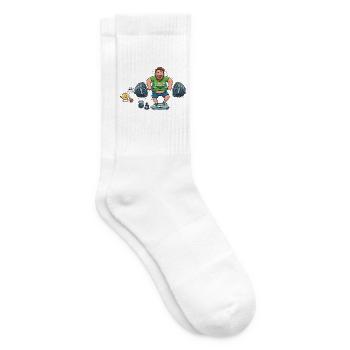 Abnehmen - Tennissocken - Weiß - Rechts