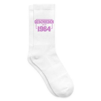 Scheidung 1964 - Tennissocken - Weiß - Rechts