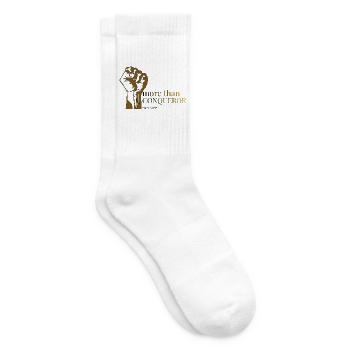Mehr als nur Eroberer - Tennissocken - Weiß - Rechts