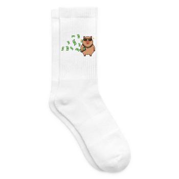 Geld - Tennissocken - Weiß - Rechts