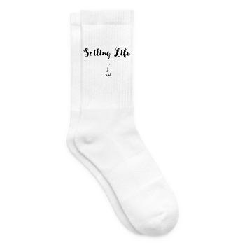 Sailing & Boating - Sail Love - Tennis socks - white - Right