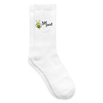 S’il te reste toi-même, abeille qui dit T-shirt - Chaussettes de tennis - blanc - Droite