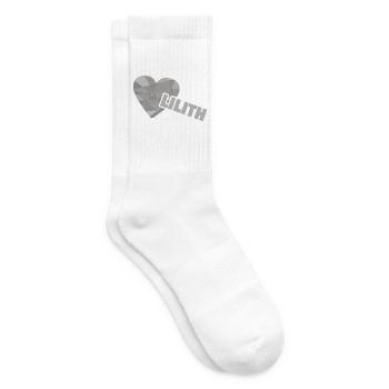 Heart Lilith - Tennis socks - white - Right