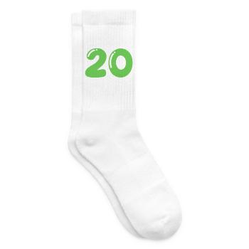 20- - Tennissocken - Weiß - Rechts