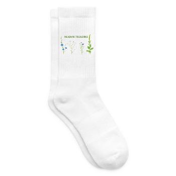 Wiese schätzt Blumen - Tennissocken - Weiß - Rechts