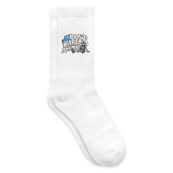 KI interessiert sich nicht mehr, Skelett - Tennissocken - Weiß - Rechts