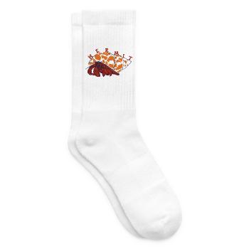 Einsiedlerkrebs - Tennissocken - Weiß - Rechts