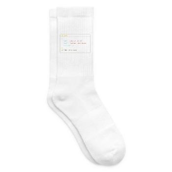 Ich arbeite mit KI – Nochmal. Aber besser. - Tennissocken - Weiß - Rechts