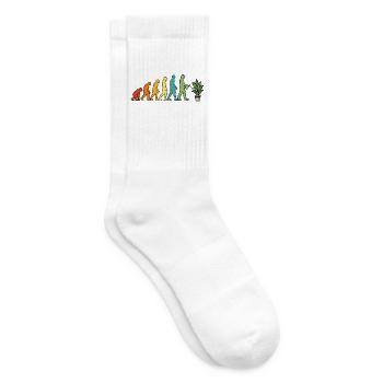 Evolution Gardening Gardening Gardening Gardening - Tennissocken - Weiß - Rechts