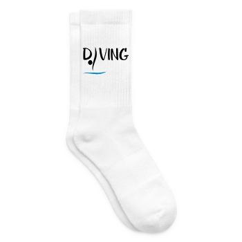 Turmspringen - Tennissocken - Weiß - Rechts