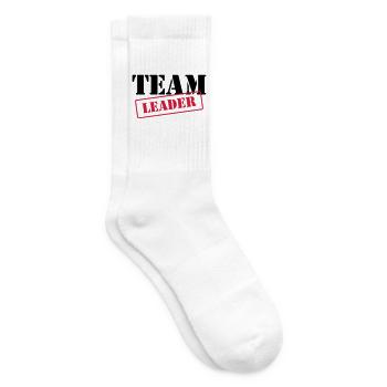 [ Team Leader ] - Chaussettes de tennis - blanc - Droite