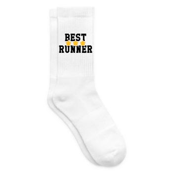 Running / Jogging / Run / Trail / Sport - Tennis socks - white - Right