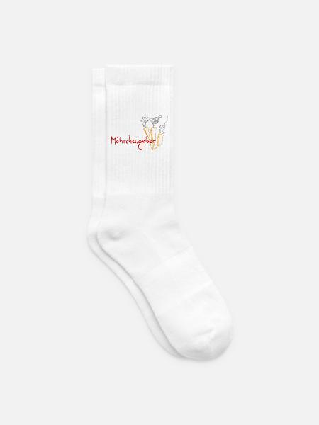 Möhrchengeber - Tennissocken - Weiß