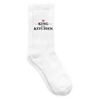 King of the Kirchen - Tennissocken - Weiß - Rechts