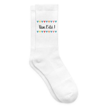 MAÎTRESSE. MAITRE. MERCI. MERCI MAÎTRESSE - Chaussettes de tennis - blanc - Droite