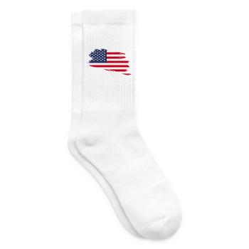 Die Vereinigten Staaten von Amerika - Tennissocken - Weiß - Rechts