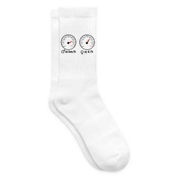 Sporty and expendive speed - Tennis socks - white - Right