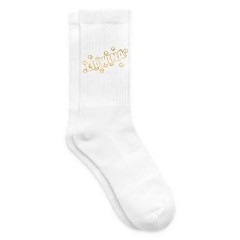 Nom : Lidwina - Chaussettes de tennis - blanc - Droite