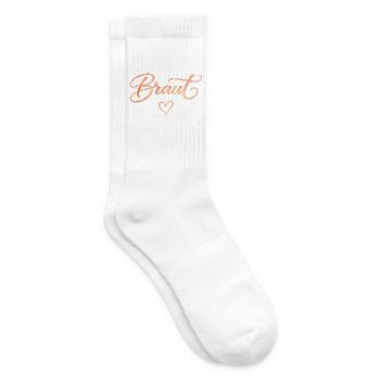 Bachelor Party Women's T-Shirt Bridal Bachelor Party - Tennis socks - white - Right