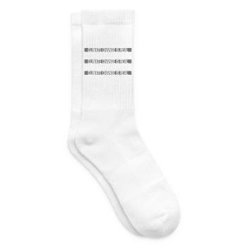 Climate Change Is Real Klimawandel Wissenschaft - Tennissocken - Weiß - Rechts