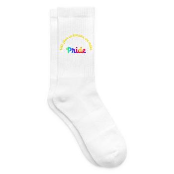 Life gave us lemons, we make pride - Tennis socks - white - Right