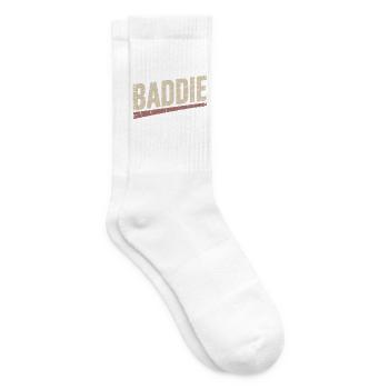 Baddie Aesthetic Böses Mädchen Bad Girl Baddie - Tennissocken - Weiß - Rechts