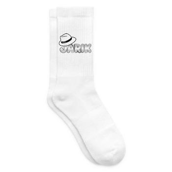 Vorname Jarik - Tennissocken - Weiß - Rechts