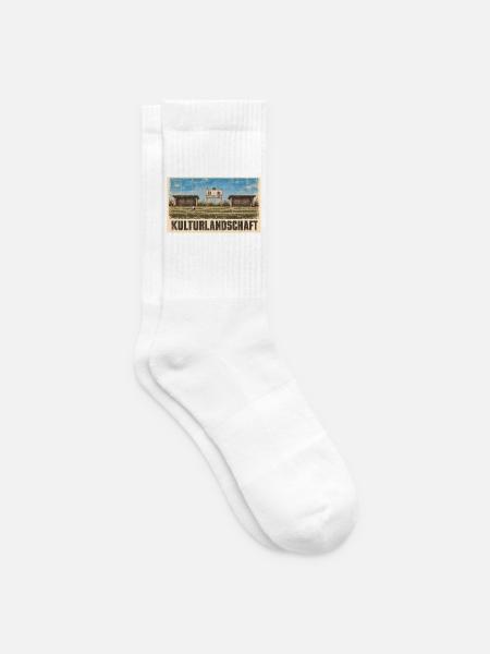 Fussball - Kulturlandschaft - Tennissocken - Weiß
