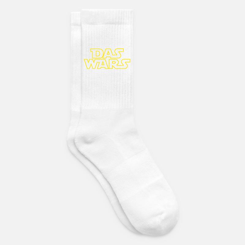 Abschluss Das Wars Möge der Abschluss mit mir sein - Tennissocken - Weiß