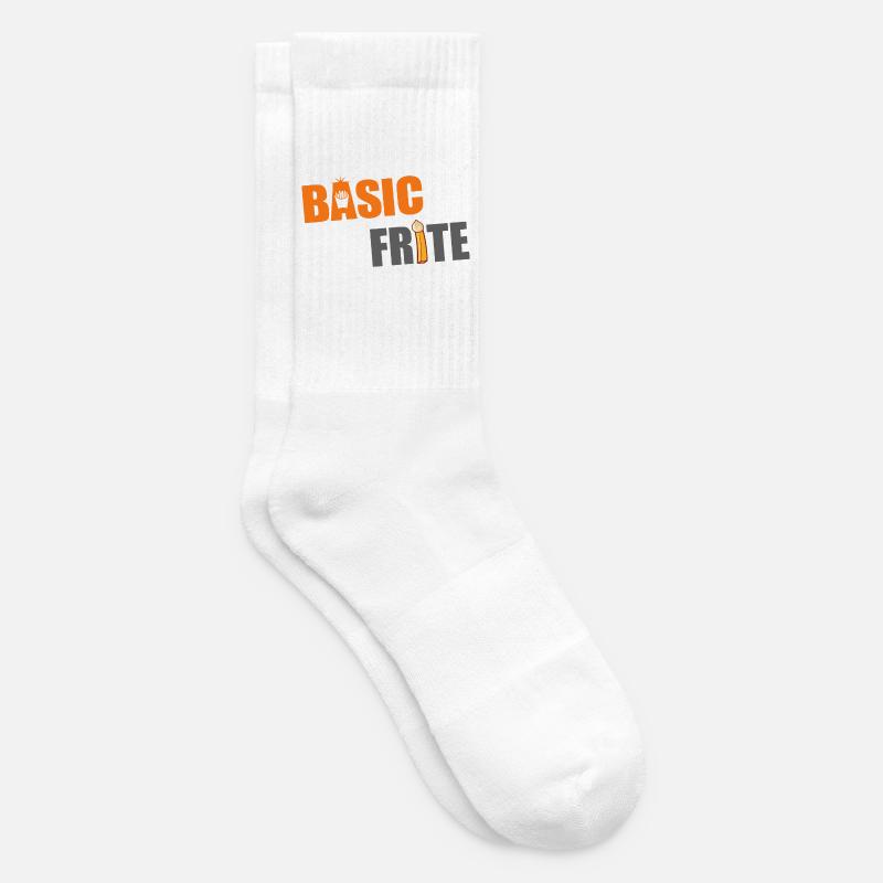 Basic frite 2 - Chaussettes de tennis - blanc