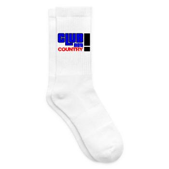 Club not country - Tennissocken - Weiß - Rechts