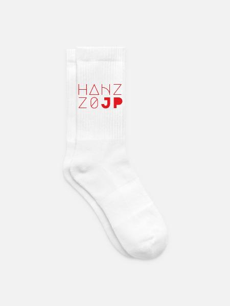 HANZZO - Tennissocken - Weiß
