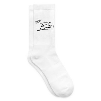 Team Bride - Tennissocken - Weiß - Rechts