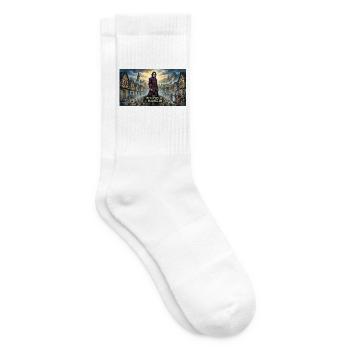 Hamelins verlorene Kinder Das Märchen des Rattenfängers - Tennissocken - Weiß - Rechts