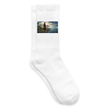 Hamelins verlorene Kinder Das Märchen des Rattenfängers - Tennissocken - Weiß - Rechts