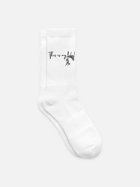 This is my life-KletternII - Tennissocken - Weiß
