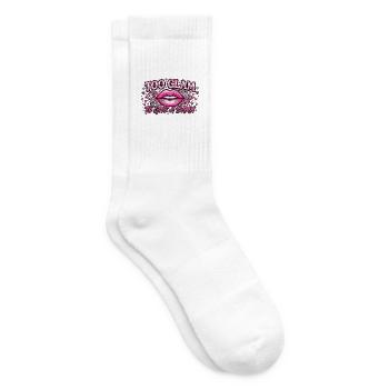 Zu glamourös, um sich um Y2K zu kümmern - Tennissocken - Weiß - Rechts
