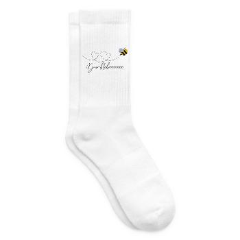 Bumblebee Liebe - Tennissocken - Weiß - Rechts