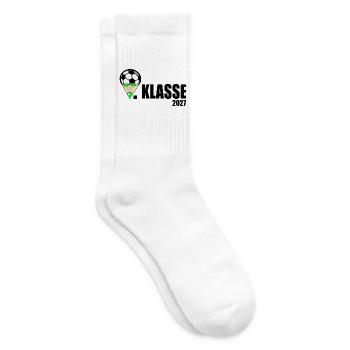 Schulkind 1. Klasse Fußball - Tennissocken - Weiß - Rechts
