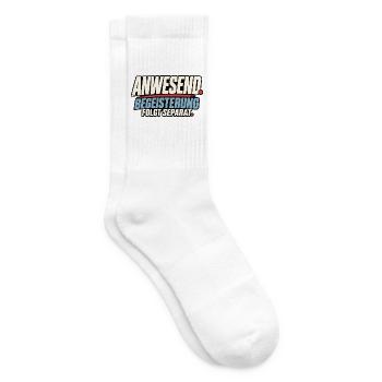 Anwesend Begeisterung Folgt Separat - Tennissocken - Weiß - Rechts